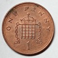 2008 GREAT BRITAIN  1 PENNY / NEW PENCE (with small errors extra metal)
