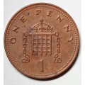 2005 GREAT BRITAIN  1 PENNY / NEW PENCE (with errors extra metal)