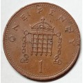 1983 GREAT BRITAIN  1 PENNY / NEW PENCE (with errors extra metal)