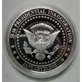 2009 President Barack Obama medal inauguration - Silver Plated