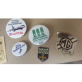 Job Lot - Vintage - Badges And Stickers