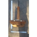 Outdoor Wooden Wine Glasses And Bottle Holder/Stand