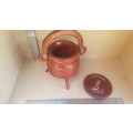 Vintage! Wooden Potjie Pot - Small