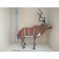 Beautifully Handcrafted ! Large Beaded African Antelope / Kudu