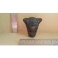Professional Chinese Clay Flute - Ancient Xun Instrument - Ox Head Pattern Ocarina