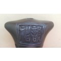 Professional Chinese Clay Flute - Ancient Xun Instrument - Ox Head Pattern Ocarina