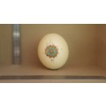 Mandala - Ostrich Egg Art - Signed