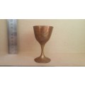 Vintage! Solid Brass Egg Cup