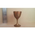 Vintage! Solid Brass Egg Cup