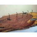 Live Edge - Beautiful One-Off Solid Wood Section Key Holder