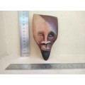 Africana! - Hand Carved - Dual Tone Wooden - Face Hanging