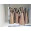 Vintage! Hammered Copper Ewer / Decanters - (4 Available - bid Per item)