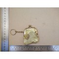 Vintage Feng Shui - Chinese Silk Ball Clasp Mini Coin Purse Keyring