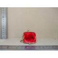 Vintage Feng Shui - Chinese Silk Ball Clasp Mini Coin Purse Keyring