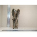 African Abstract Stone Elephant Sculpture