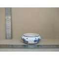 Vintage! Blue And White Delft Holland Hand Painted Small Trinket Dish.