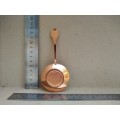 Vintage! Oshakati, Owambo, Namibia - Souvenir Spoon Shaped - Gold Plated - Thermometer
