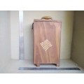 Vintage!  Italian? Wooden Wine Box Cover Holder/Dispenser For Box Wine