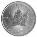 SALE ! .999 Fine Silver - 1 Oz - 2016 Canadian Silver Maple - BU