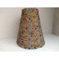 Africana! Zulu / Ndebele - Hand Made - Beaded Conical - Tealight Candle Holder