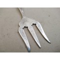 Antique! Kay & Co. - Worchester - Horn Handled Silver Plated - Victorian Bread Fork