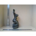 Africana! Shona - Abstract Figurative Hand-Carved Stone Sculpture - Nude Woman