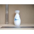 Vintage! Chinoiserie Sake Pot With Handpainted Bamboo Design