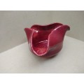 Vintage! Signed `EW` -Studio Pottery - Fluted Bowl