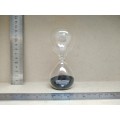Stunning! African Pride - 5 Minute Black Sand Hourglass - 11.5cm