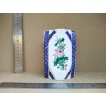 Vintage! Oriental Porcelain Mini Vase 12cm x 8cm