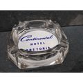 Vintage! Continental Hotel Pretoria - Glass Ashtray