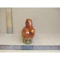 Vintage! Solid Wood Hand Carved - Duck Clothing Brush