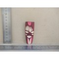 Africana! Swazi - Small Hand-Carved Wooden - Tribal Mask