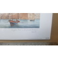 Senglia Point - Grand Harbour (Malta) - J. Pace Ross - Sealed Print