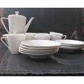 Vintage! Hans Achtziger - Bevaria Germany - Hutschenreuther Selb - Midcentury Demitasse Coffee Set