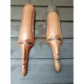 Africana! Zimbabwe - Hand-Carved - Pair Of Iron Wood Tribal Masks