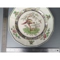 Vintage! Royal Doulton Pekin Oriental Golden Pheasant 25.5cm 12 Sided Plate