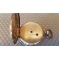 Antique! Swiss - Cylindre 8 Rubis Pocket Watch (For Spares Or Restoration)