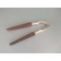 Vintage! Retro Wood Handle Nut Cracker