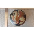 Vintage! - * Dragon * Design - Cloisonne  Art - Trinket Box