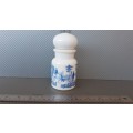 Vintage! Belgium - White Milk Glass - Apothecary Style Storage Jar