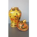 Vintage! Early-Mid Century Chinese Satsuma Style Vase.