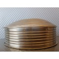 Vintage! Clam Shell Silver Plated Trinket Box With Lid.