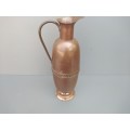 Vintage!  Elegant Copper Jug / Ewer With Handle