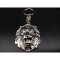 South African Keyrings - Big Five Animal with South African Flag (3 AVAILABLE - BID PER ITEM)
