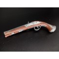 Vintage! Marx Miniature Diecast - Flintlock Pistol - Cap Gun - 1761