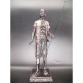 Vintage! Orientalist Nobleman/ Warrior - Detailed Resin Sculpture (Repaired)