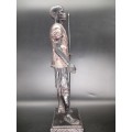 Vintage! Orientalist Nobleman/ Warrior - Detailed Resin Sculpture (Repaired)