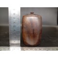 Vintage! Turned wood - Lidded Canister / Jar- Treenware