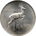 1966 South Africa R1 One Rand Silver Coin